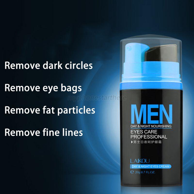 Men Natural Under Eye Cream Remove Dark Circles Lines Bags Wrinkles